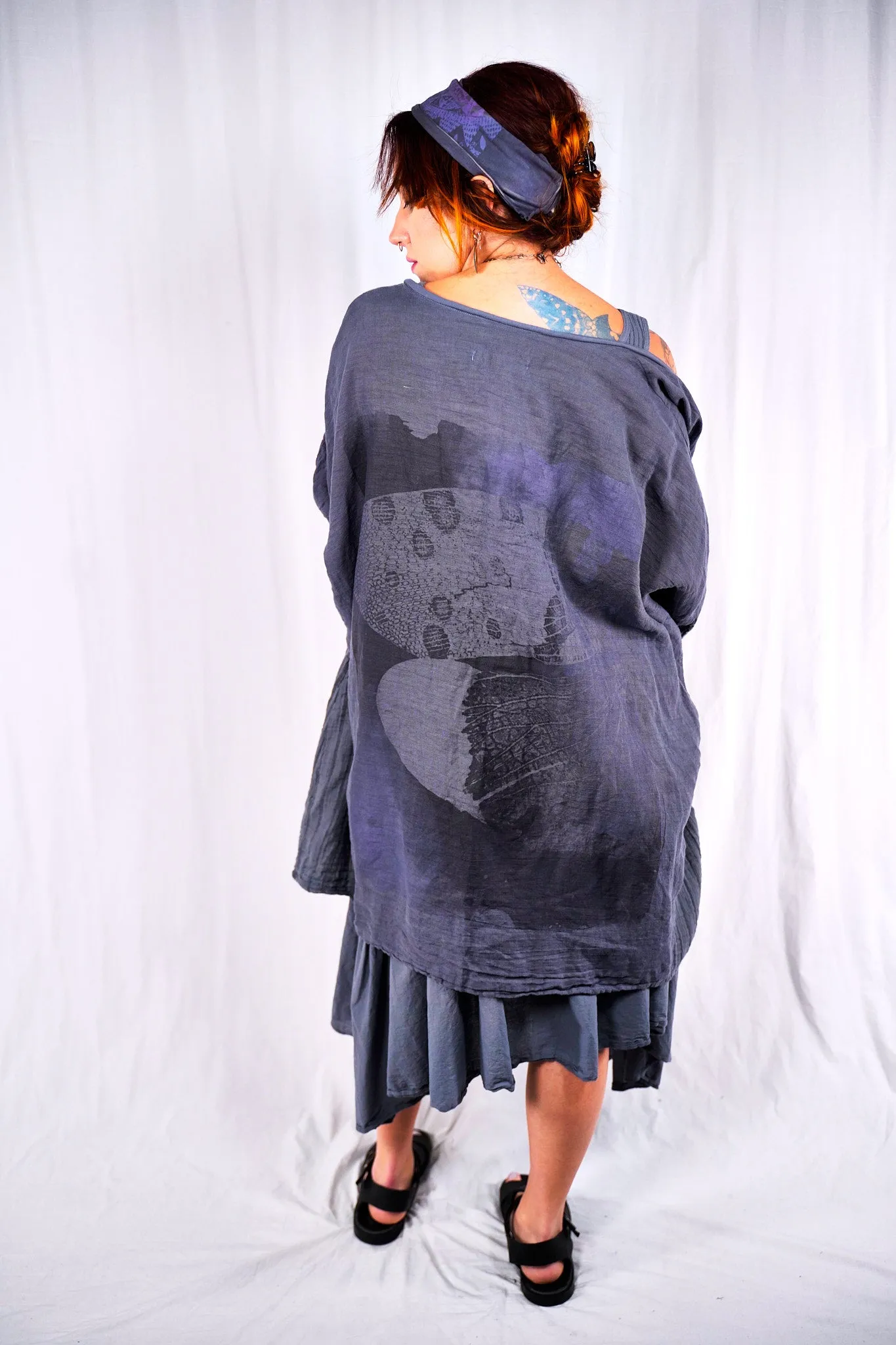 5309 Halftone Cardigan Diatom-P