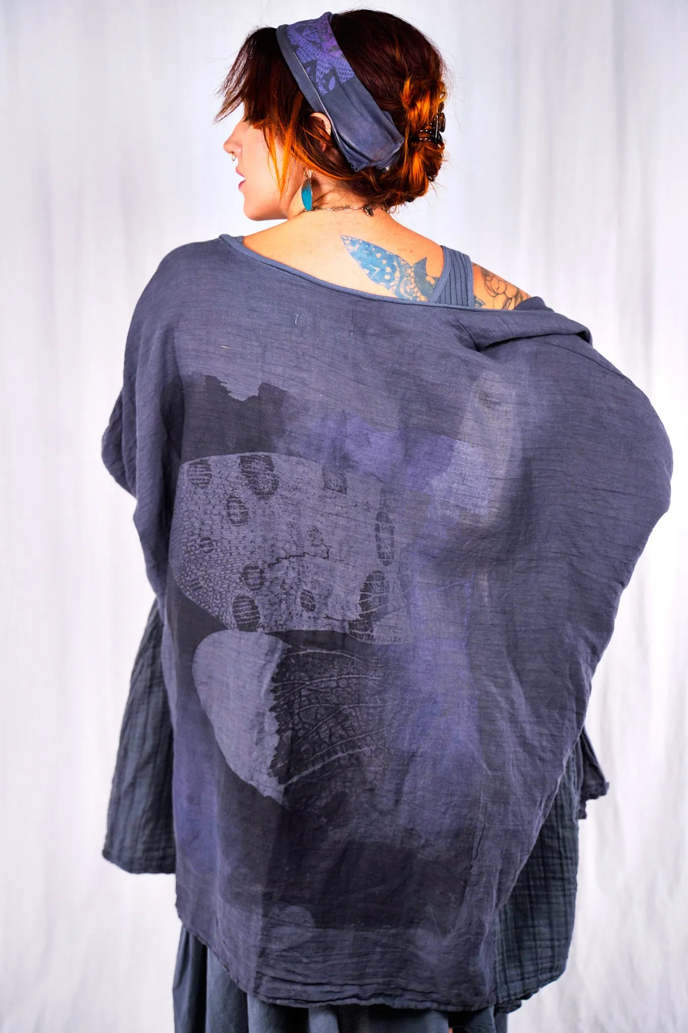 5309 Halftone Cardigan Diatom-P