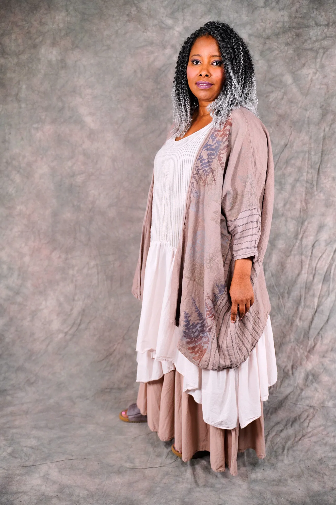 5309 Halftone Cardigan Oriel-P
