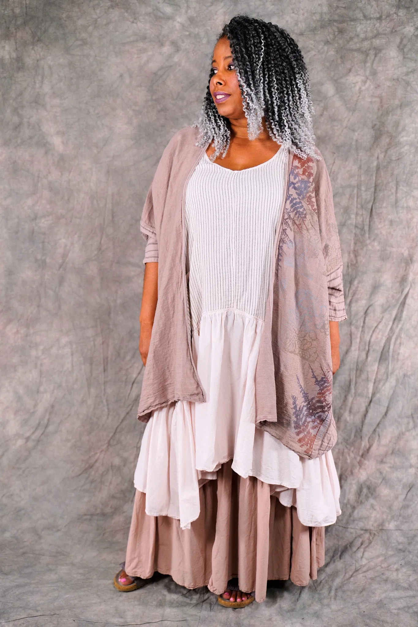 5309 Halftone Cardigan Oriel-P