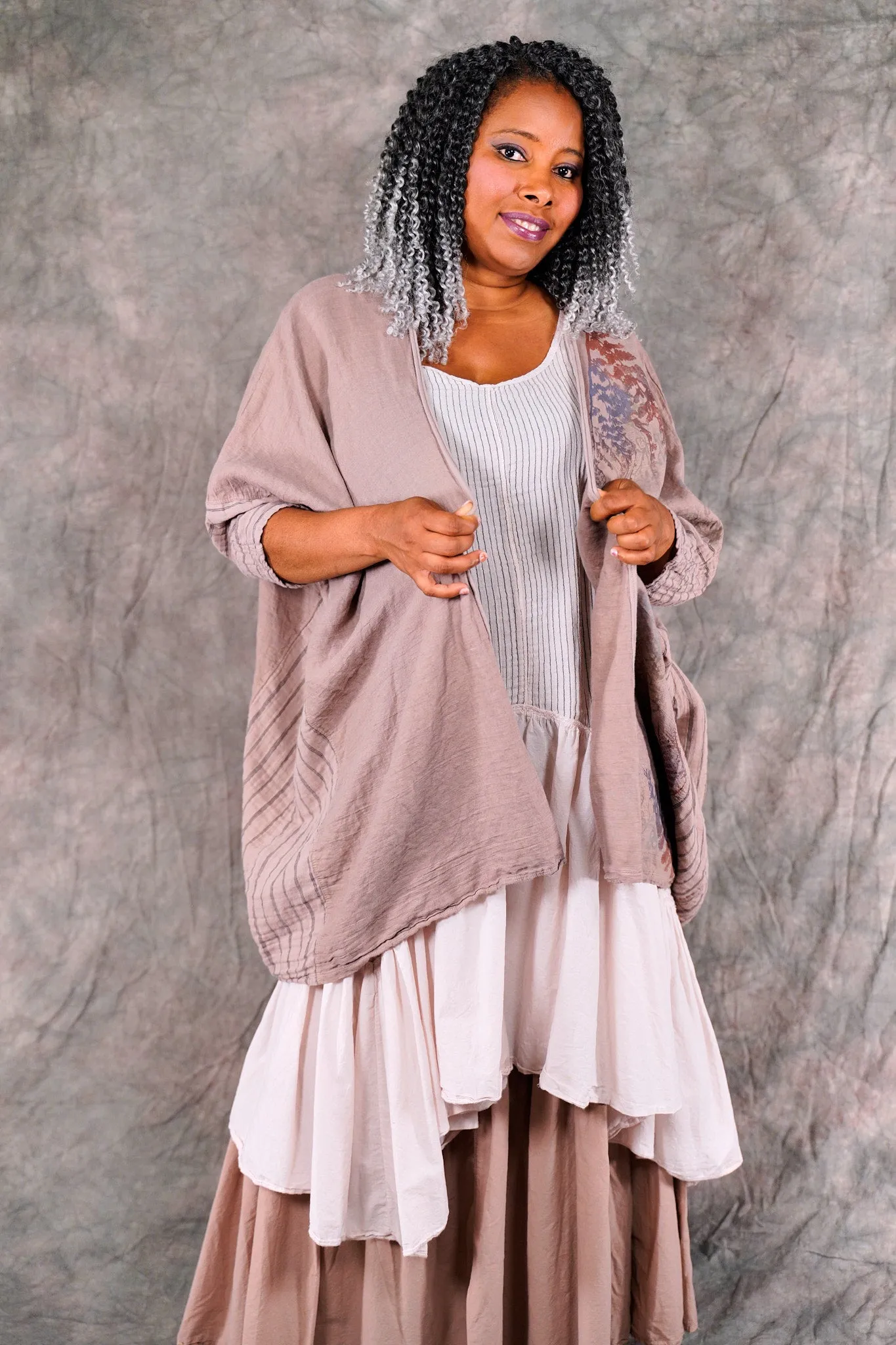 5309 Halftone Cardigan Oriel-P