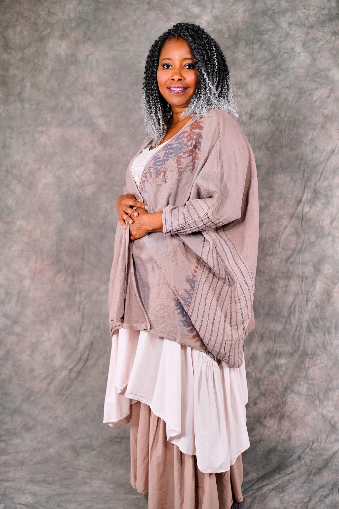 5309 Halftone Cardigan Oriel-P