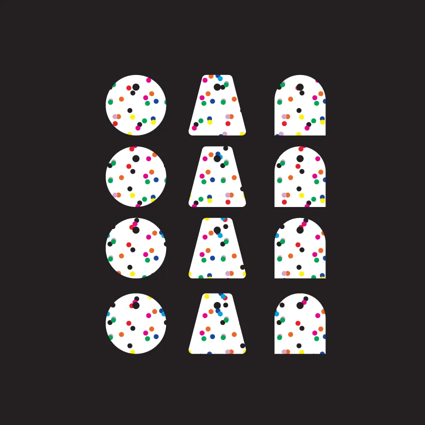 6 Pair Party Mix Assorted - Spotti Dotti