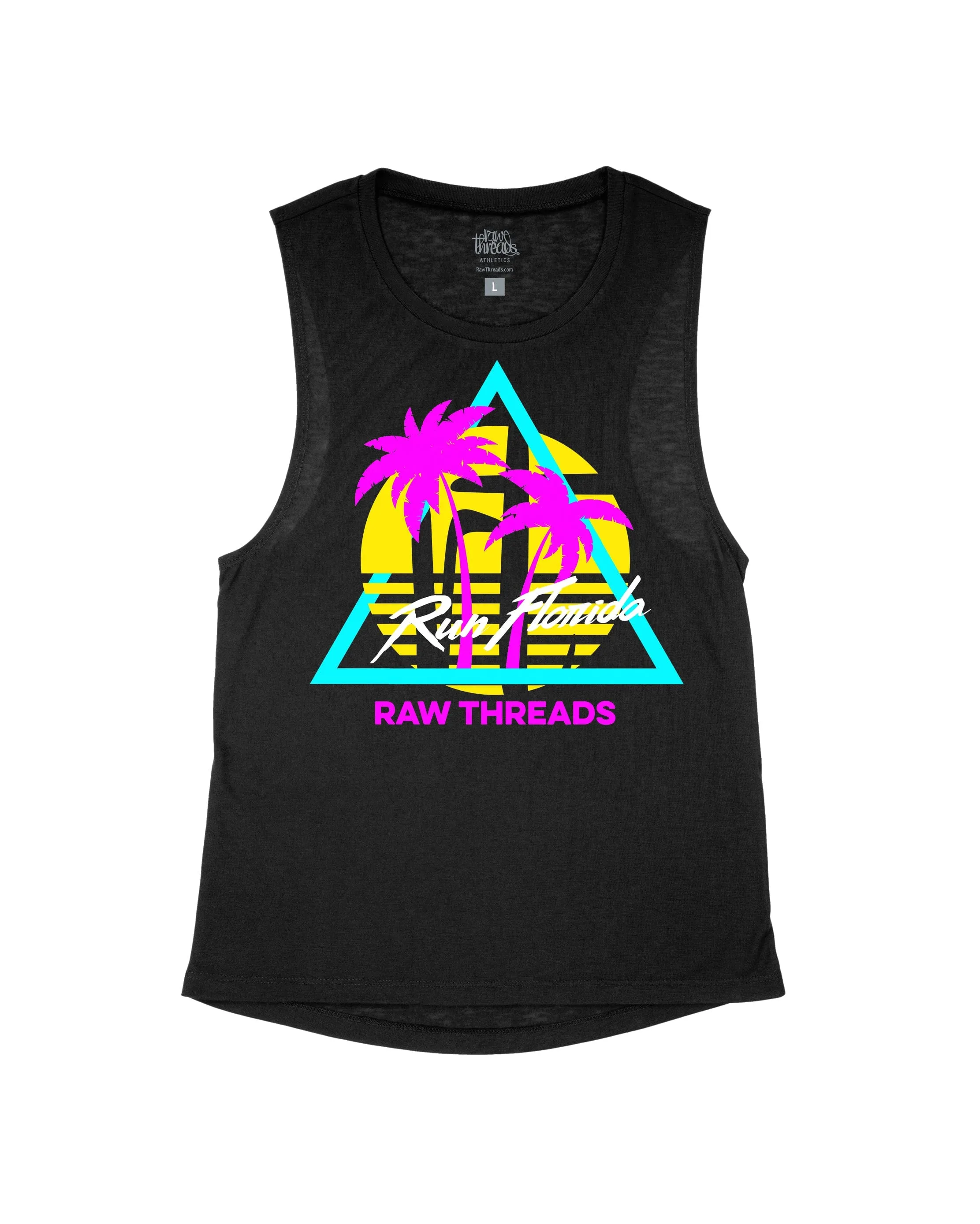 80's Run Florida Raw Threads Logo