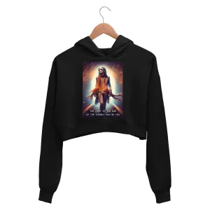 Aerosmith Crop Hoodie - Amazing - Light At The End Of The Tunnel