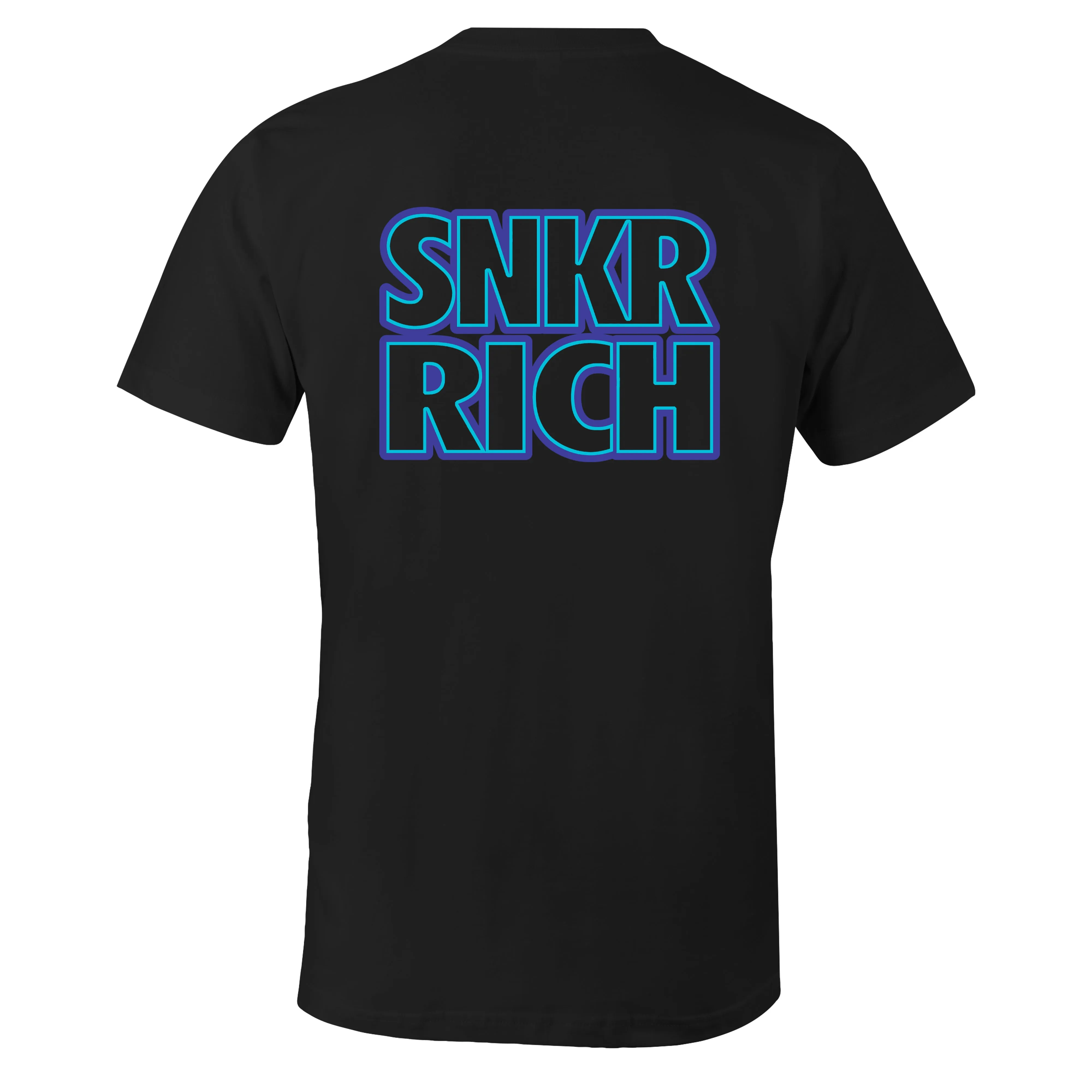 Air Jordan 6 Retro Aqua Inspired Crew Neck SNKR RICH T-shirt