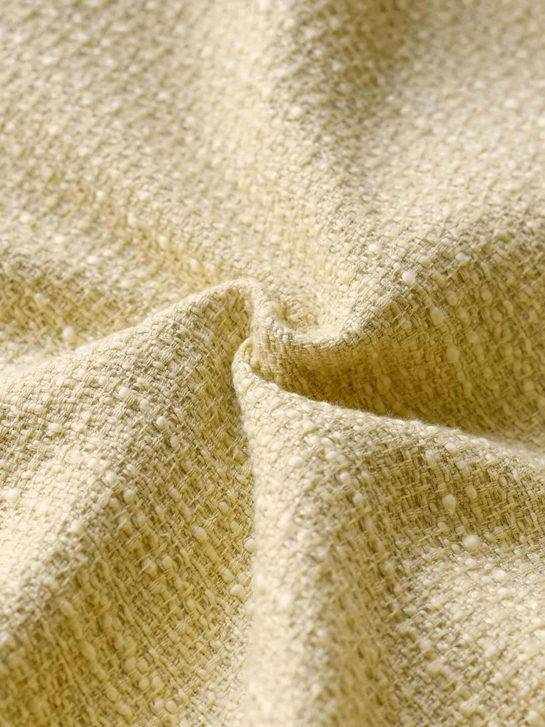 Aitana Yellow Brushed Tweed Jacket