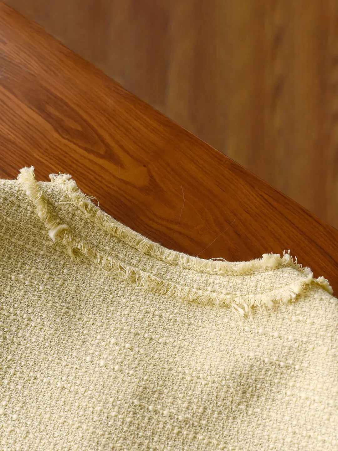 Aitana Yellow Brushed Tweed Jacket