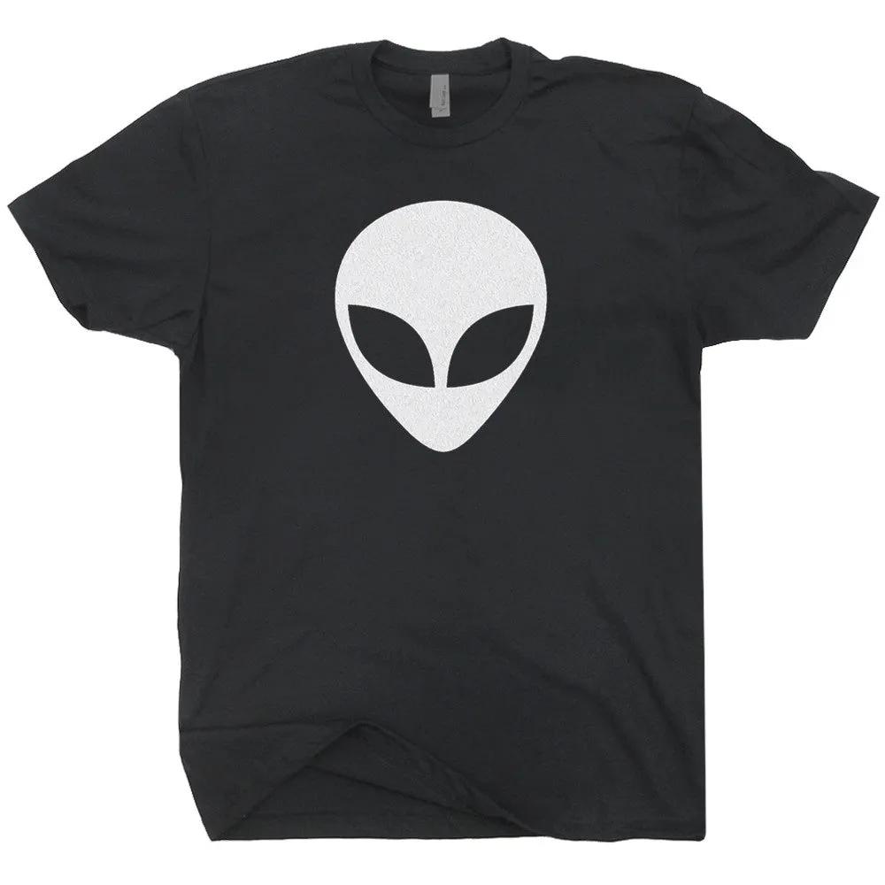 Alien Head T Shirt UFO Aliens T Shirt