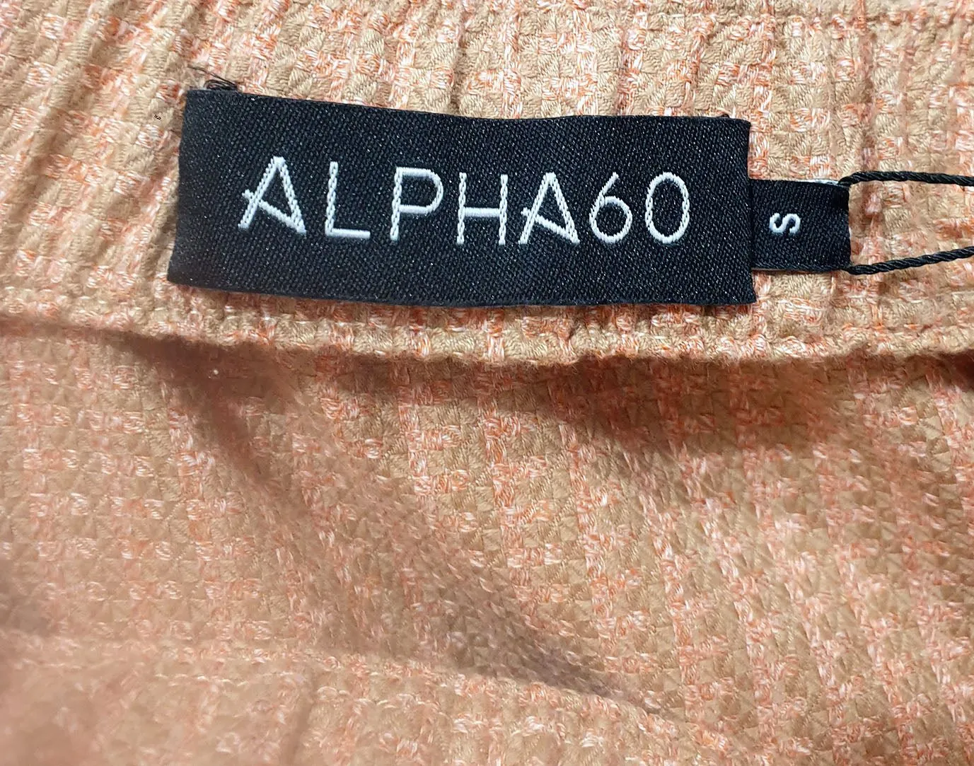 Alpha 60 pink dress strapless dress size S