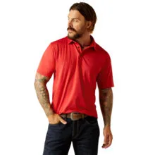 Ariat Men's Charger 2.0 Fitted Polo