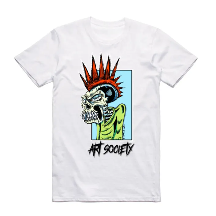 Art Society MISCREANT TEE WHITE