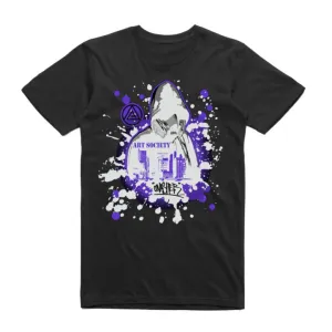 Art Society x Retro Kings x GNASHER TEE BLACK