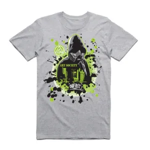 Art Society x Retro Kings x GNASHER TEE GREY