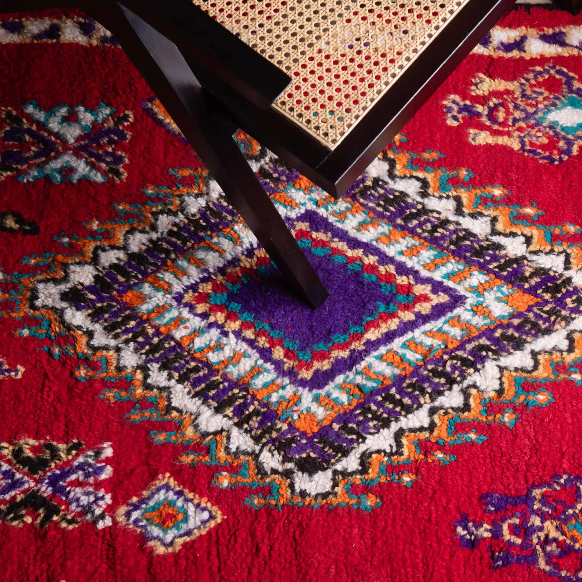 Asma - vintage boujad rug
