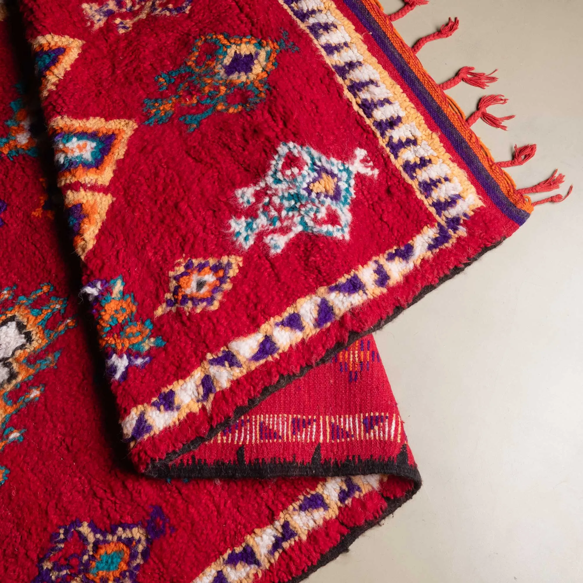 Asma - vintage boujad rug