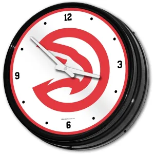 Atlanta Hawks: Retro Lighted Wall Clock