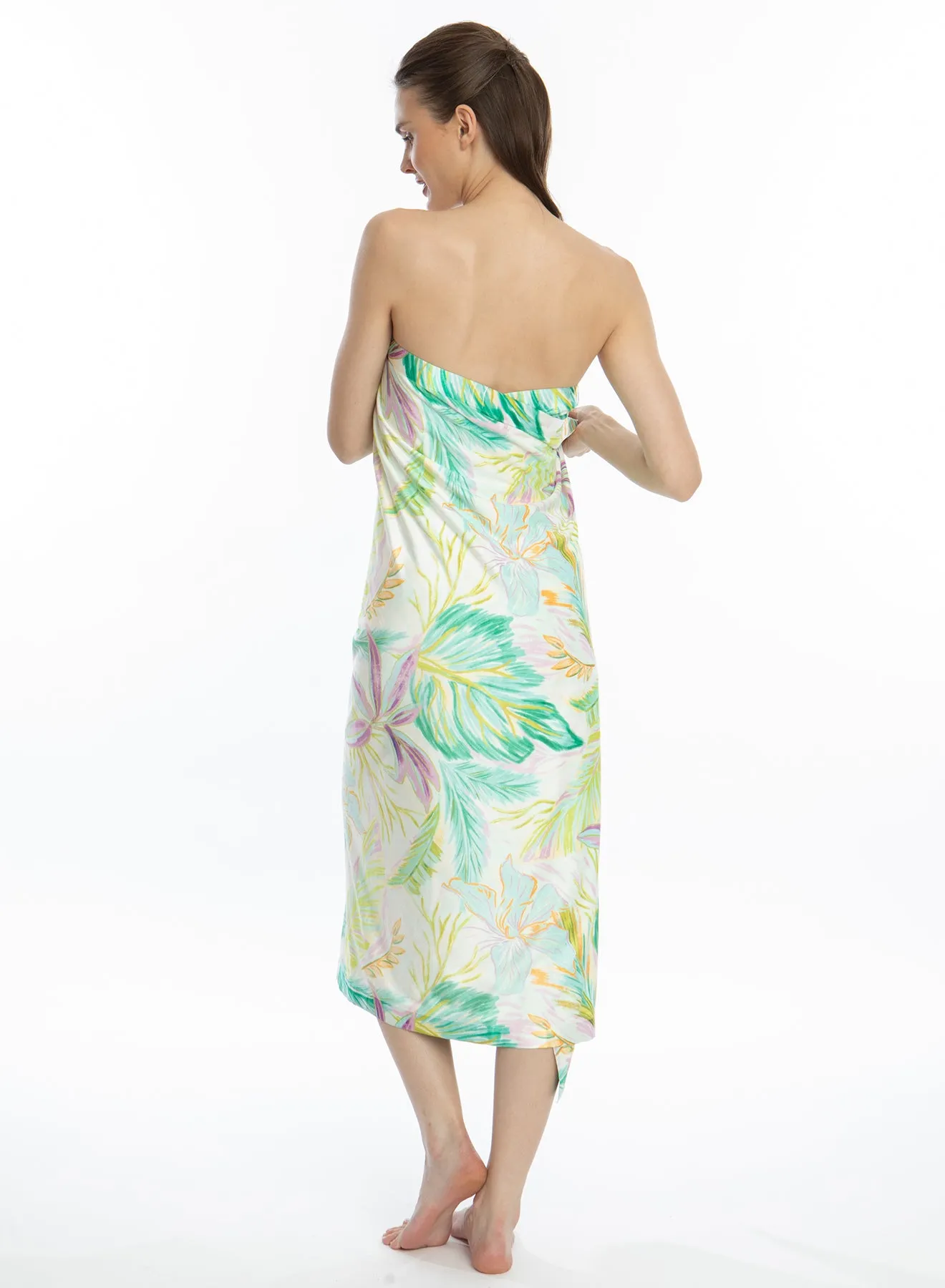 Bahamas Green Throw Blanket