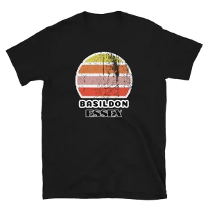 Basildon Essex Vintage Sunset T-Shirt