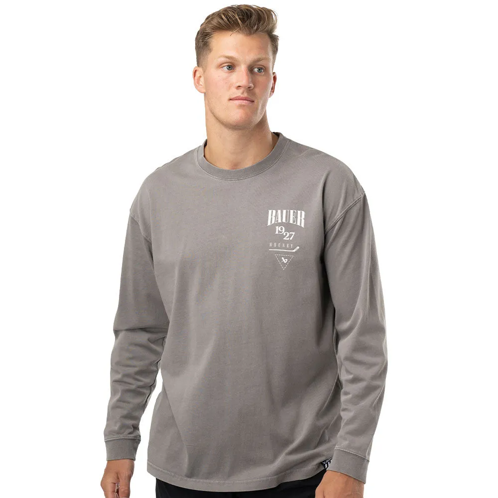 BAUER ACID WASH ADULT LONG SLEEVE SHIRT