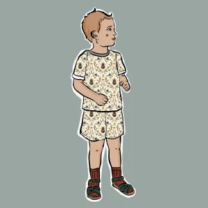 Bee and Botanicals Summer Short Set