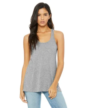 Bella Canvas Ladies Flowy Racerback Tank | Athletic Heather