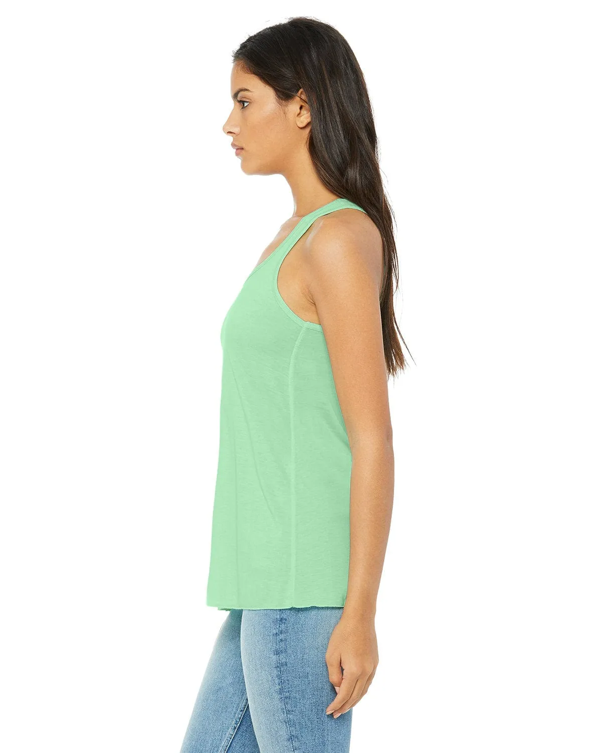 Bella Canvas Ladies Flowy Racerback Tank | Mint
