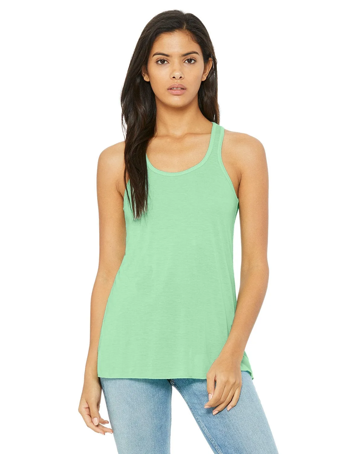 Bella Canvas Ladies Flowy Racerback Tank | Mint