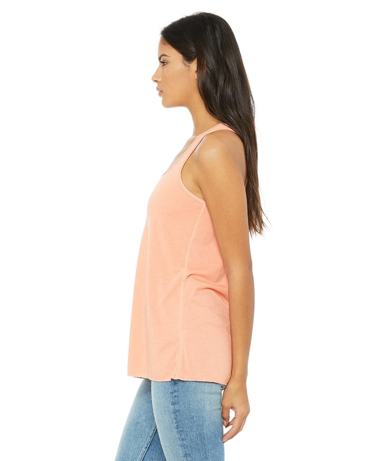 Bella Canvas Ladies Flowy Racerback Tank | Sunset