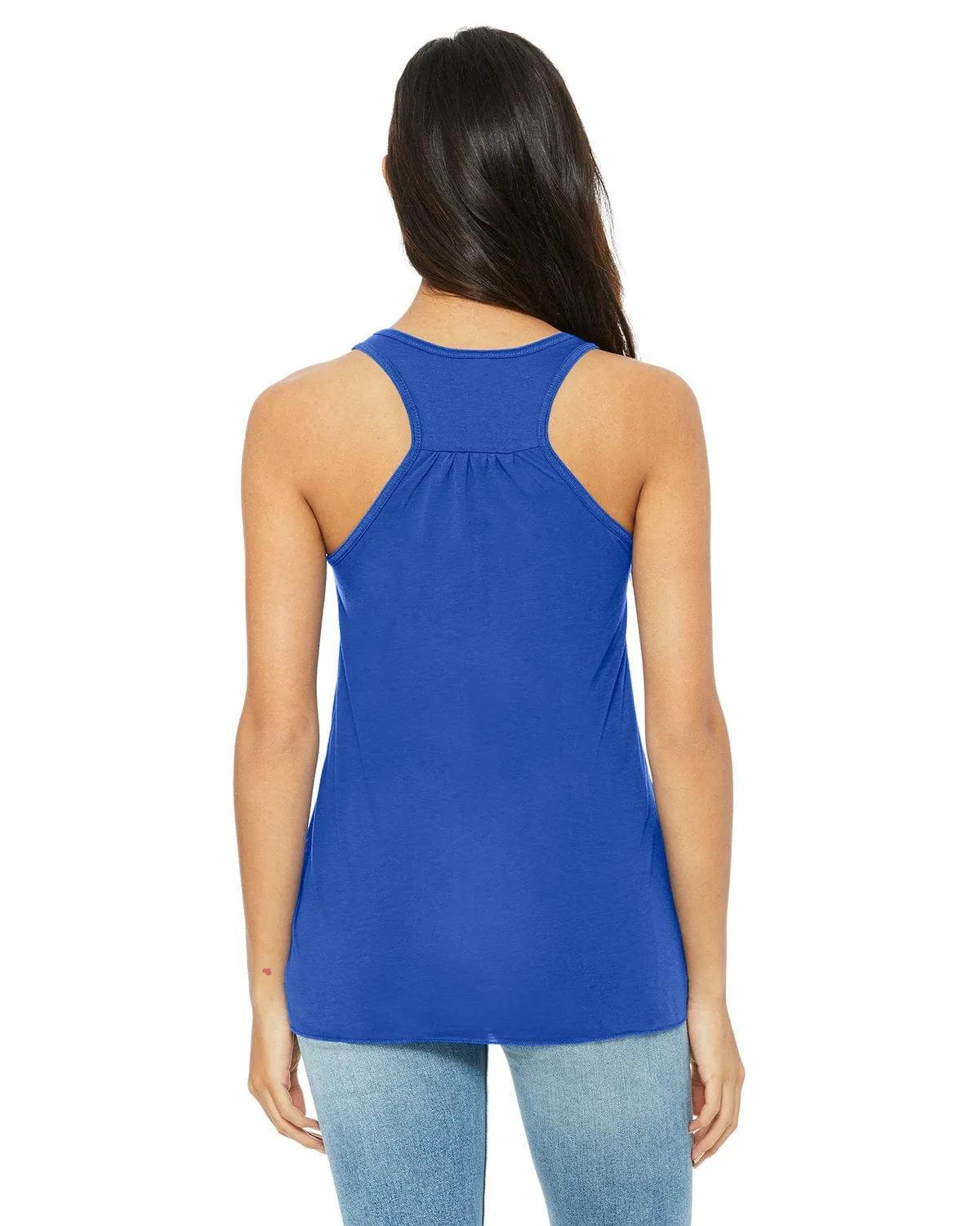 Bella Canvas Ladies Flowy Racerback Tank | True Royal