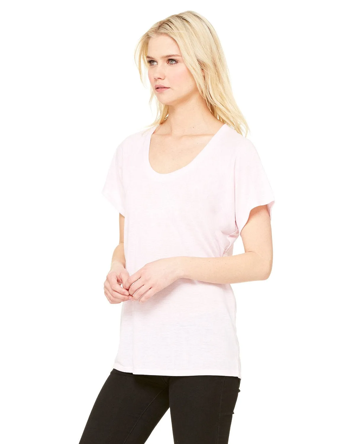 Bella Canvas Ladies Flowy Raglan T-Shirt