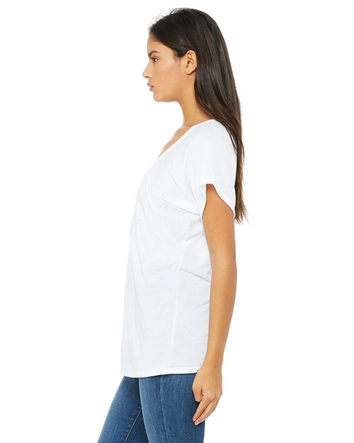 Bella Canvas Ladies Flowy Raglan T-Shirt