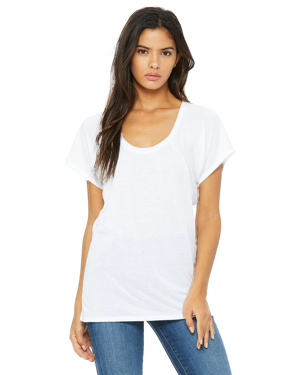 Bella Canvas Ladies Flowy Raglan T-Shirt