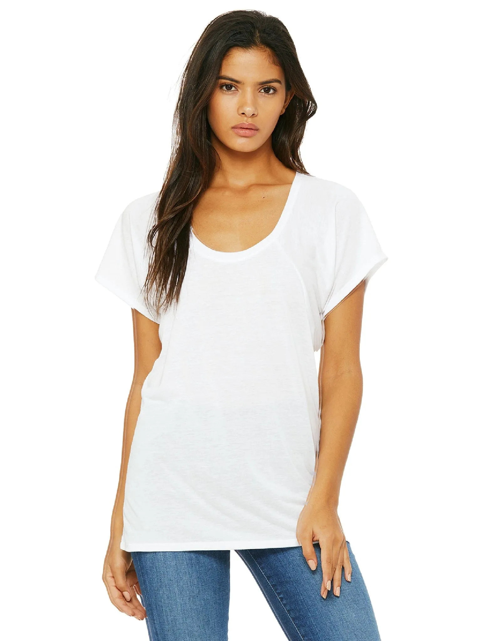 Bella Canvas Ladies Flowy Raglan T-Shirt