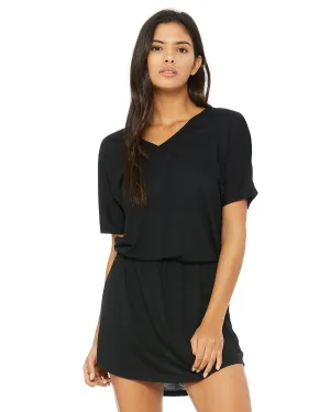 Bella Canvas Ladies Flowy V-Neck Dress