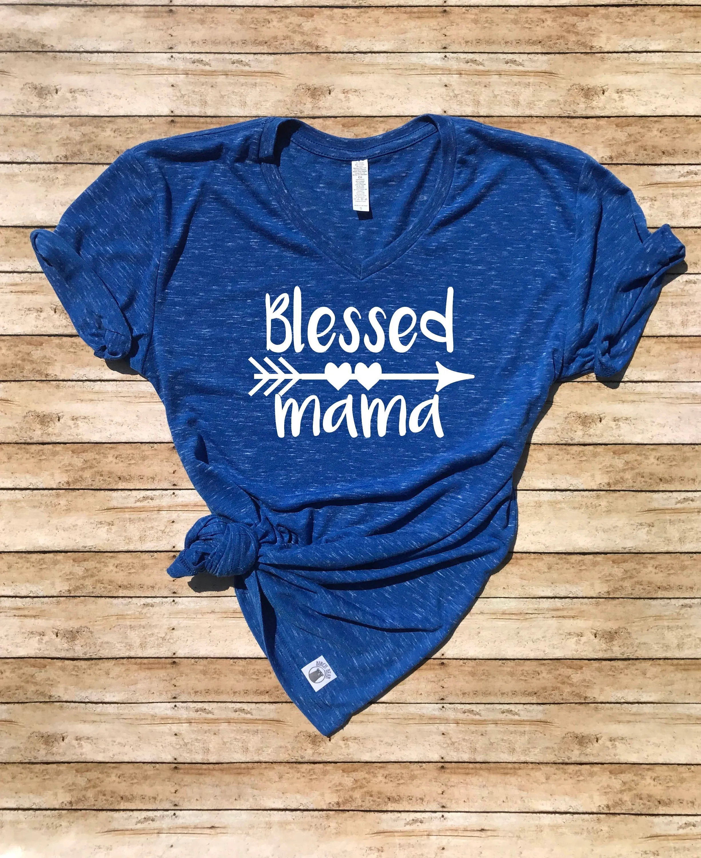 Blessed Mama Arrows Shirt - Mom Shirt - Mom Life Shirt