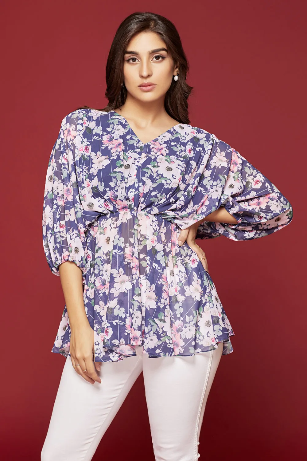 breezy blouse