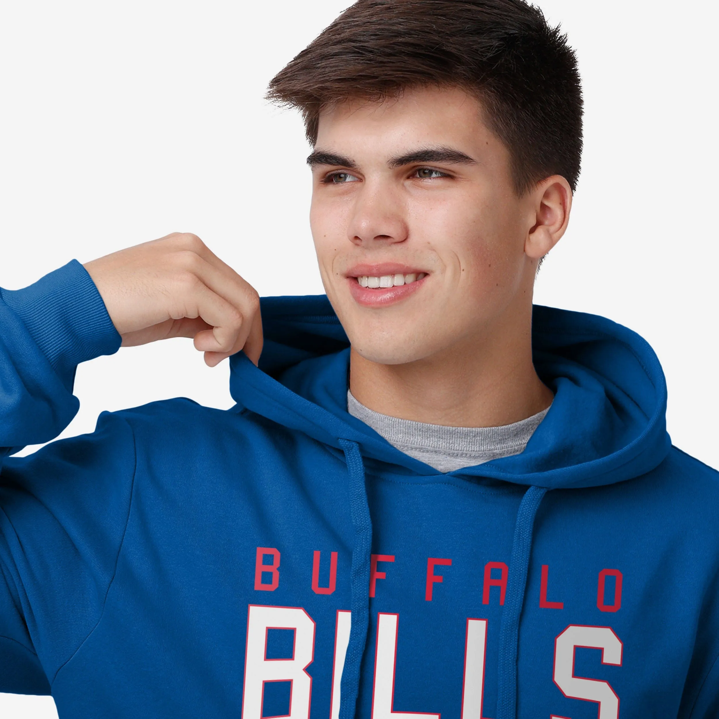 Buffalo Bills Solid Hoodie