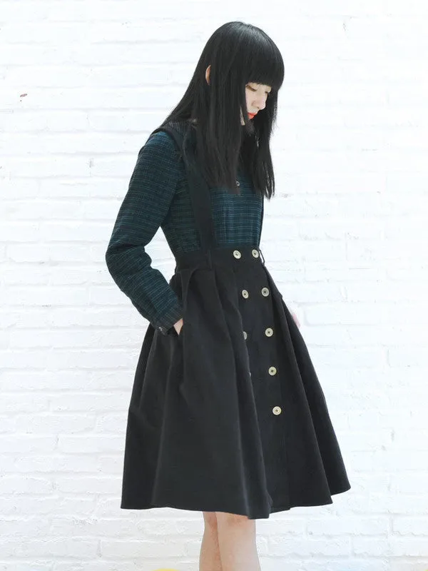 burberry charm corduroy skirt