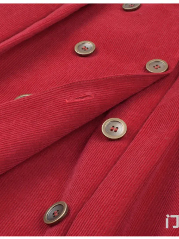 burberry charm corduroy skirt