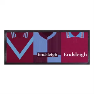 Burnley Retro Football Shirts - Personalised Bar Runner