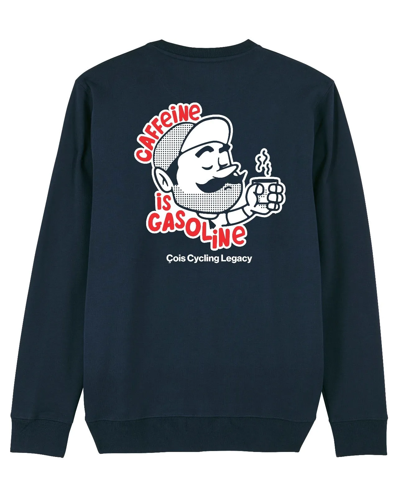 Caffeine is Gasoline cycling Sweater