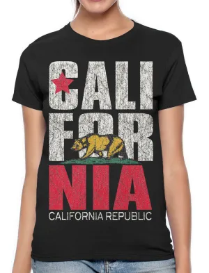 Cali For Nia California Republic Women's T-shirt