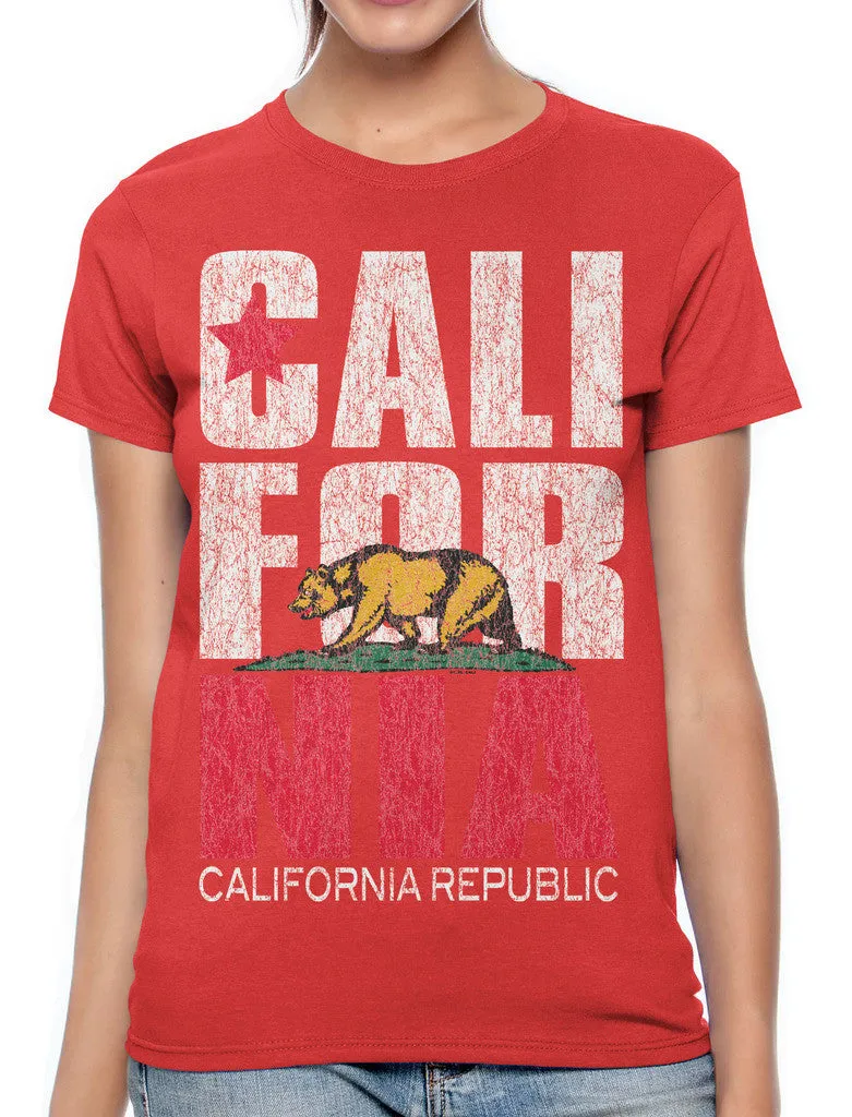 Cali For Nia California Republic Women's T-shirt