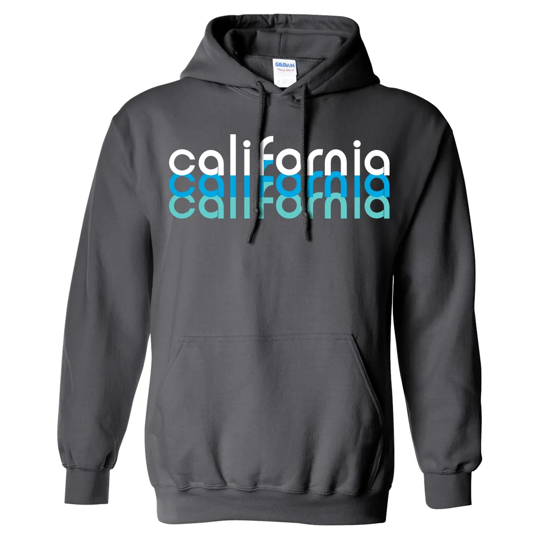 California Cool Stacked Sweatshirt Hoodie
