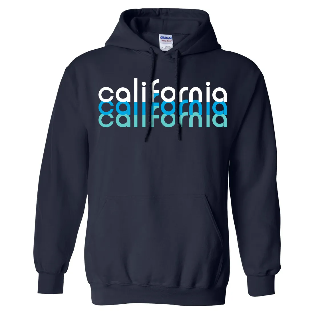 California Cool Stacked Sweatshirt Hoodie