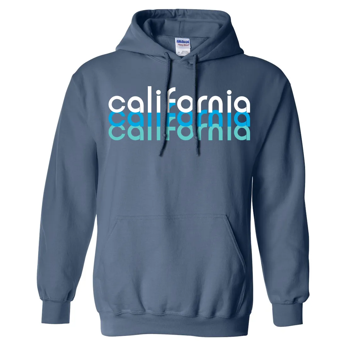 California Cool Stacked Sweatshirt Hoodie