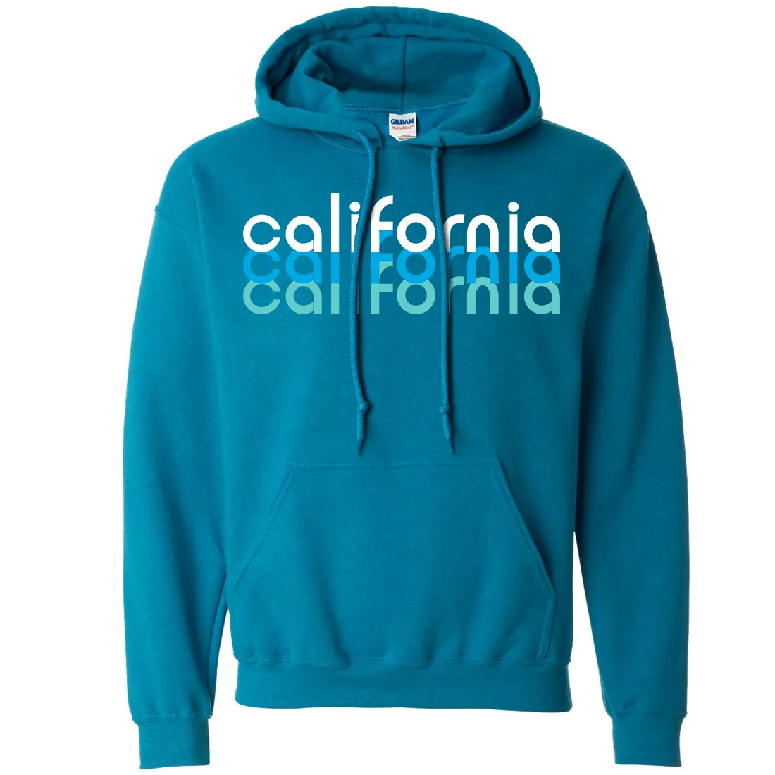 California Cool Stacked Sweatshirt Hoodie