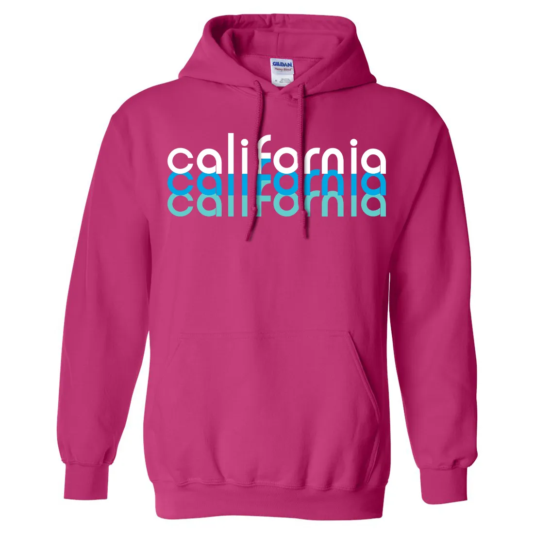 California Cool Stacked Sweatshirt Hoodie