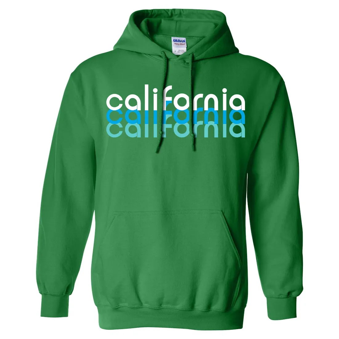 California Cool Stacked Sweatshirt Hoodie